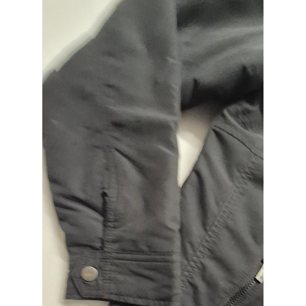 Columbia men's black  Northern Voyage Jacket full‎ zip/pockets/fleece lined SM - Picture 4 of 15